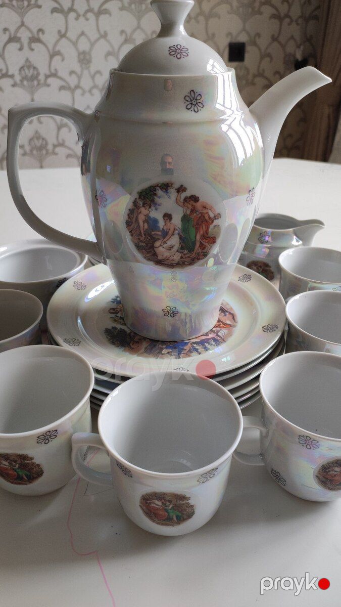 Madonna çay, qəhvə dəsti — Qablar və mətbəx əşyaları, Gəncə (2)