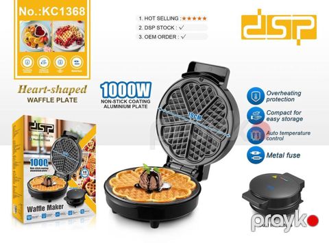 3757 Məhsulun adı: Vafli cihazı DSP KC1368, 1000 W gücündə — Bakı