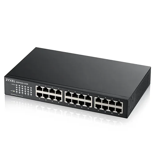 Zyxel GS1100-24E (GS1100-24E-EU0103F) 24-Port Gigabit Unmanaged PoE Switch — Şəbəkə və server avadanlığı, Bakı (3)