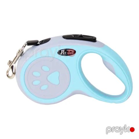 Ruletka PetDog, plastik, mavi, 5 m — Bakı
