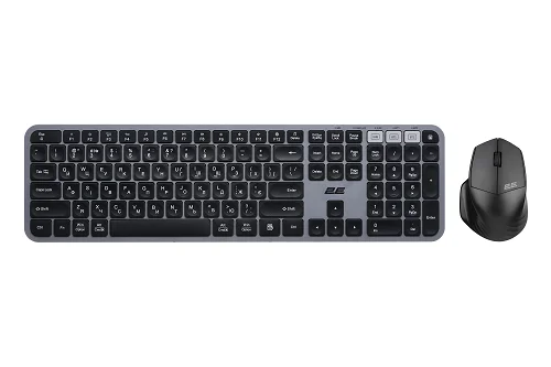 2E MK440 Wl/bt (2E-MK440WBGR) Wireless Keyboard & Mouse — Klaviaturalar və siçanlar, Bakı (2)