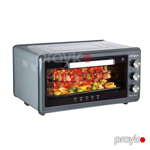 5229 Məhsulun adı: Elektrik soba Eurolux EU-EO3239EB52LRSG, 52 L — Bakı