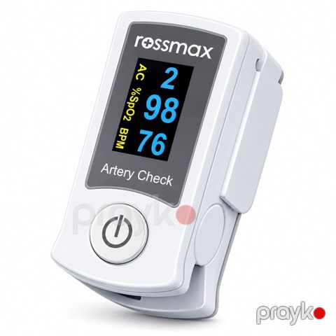 10353 Məhsulun adı: Nəbz oksimetri Rossmax ACT SB200 Brend: Rossmax — Bakı