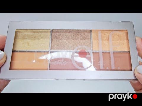 Makiyaj paleti e.l.f. Modern Metals Blush And Highlighter — Bakı