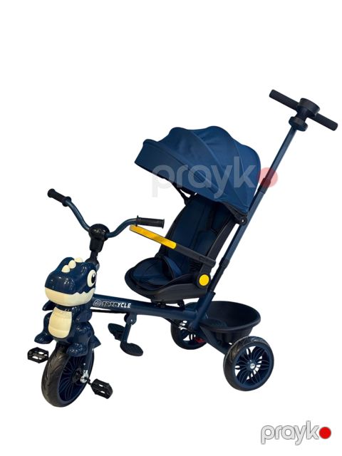 Üçtəkərli velosiped NXT 013, tünd göy, 2-5 yaş — Bakı