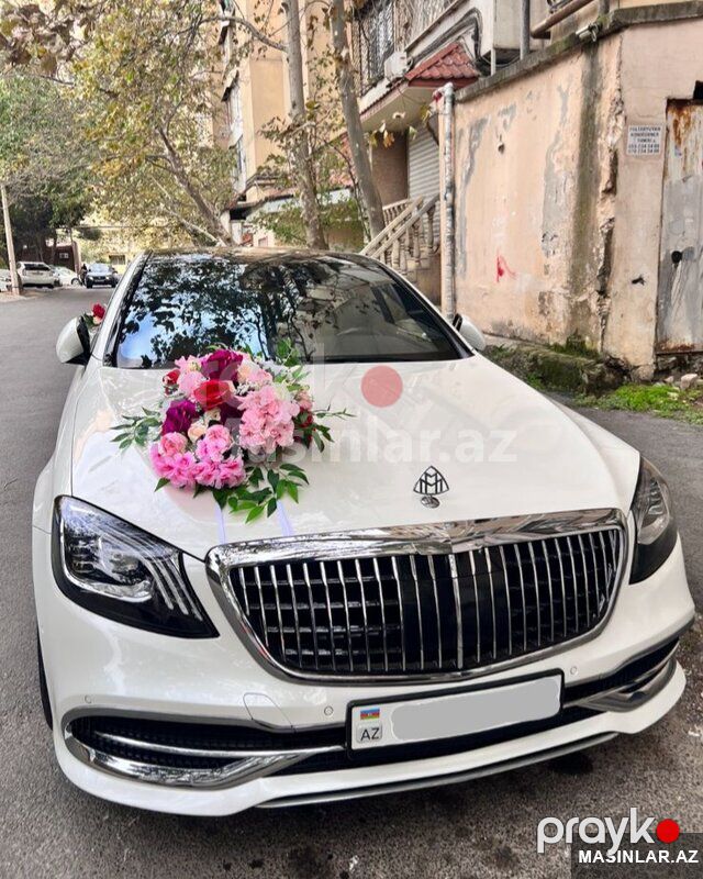 Mercedes Maybach Maybach S560, 2020 il — Minik avtomobili icarəsi, Bakı (4)