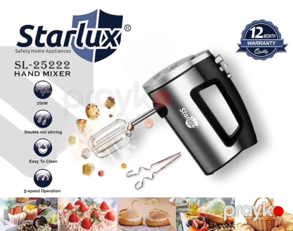 10065 Məhsulun adı: Mikser Starlux SL-25222 Brend: Starlux — Blenderlər, xırdalayanlar və mikserlər, Bakı (2)