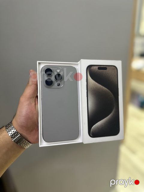 Apple iPhone 15 Pro Max Natural Titanium 512GB/8GB — Bakı