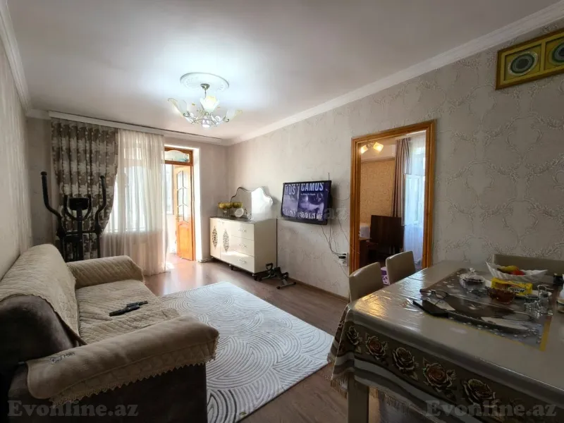 Satılır 2 otaqlı Mənzil Köhnə tikili 55 m² Bakı, Səbail r., Badamdar — Mənzil, Bakı (3)