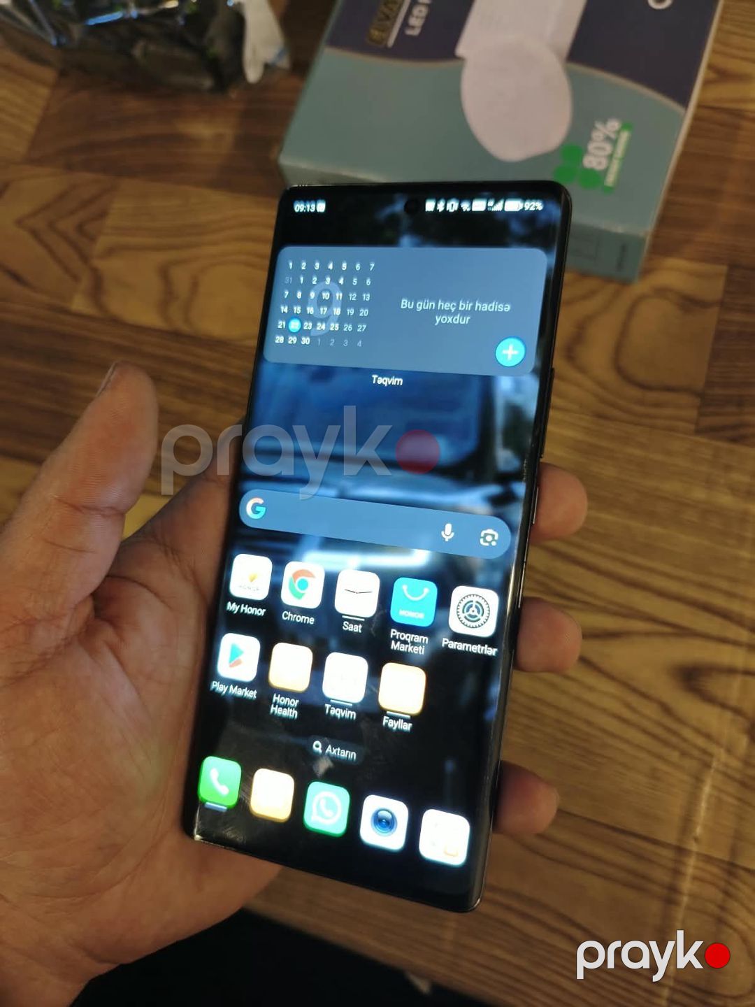 Honor 70 Midnight Black 256GB/12GB — Smartfonlar, Sumqayıt (2)