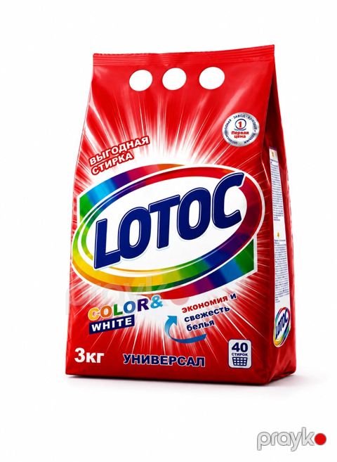 Yuyucu toz Lotos Pharma, universal, 3 kq, təravət — Bakı