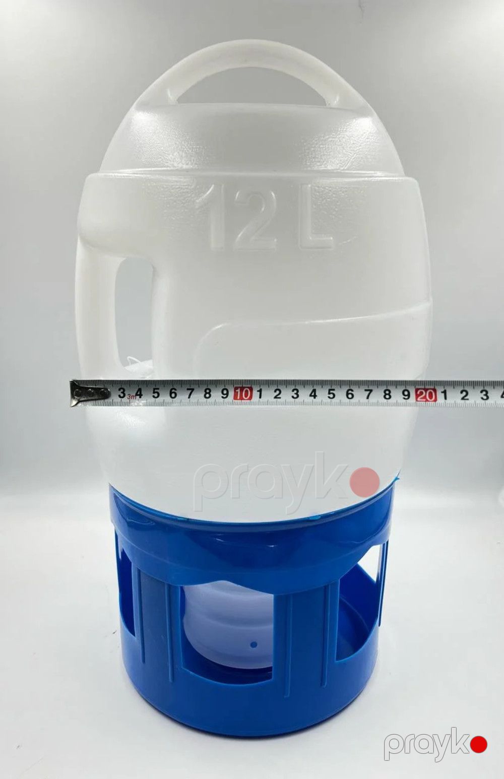 Göyərçinlər üçün su təknəsi İL-4268, ağ, 12 l, 43x20 sm — Mallar, Bakı (3)