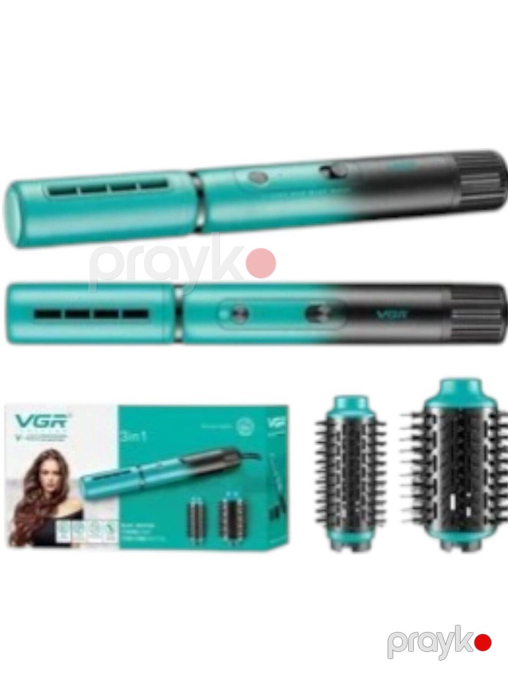 6970 Məhsulun adı: Hair Dryer VGR V-486 1200W 5-in-1 Blue Brend: No — Fən, Bakı (3)