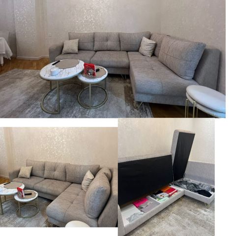 Divan 650₼ .Acilir bazali .Fabrik malidir .Olcu 220/180 .Unvan Yasamal — Мягкая мебель