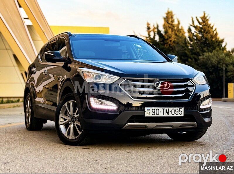 Hyundai Santafe, 2018 il — Minik avtomobili icarəsi, Bakı (8)