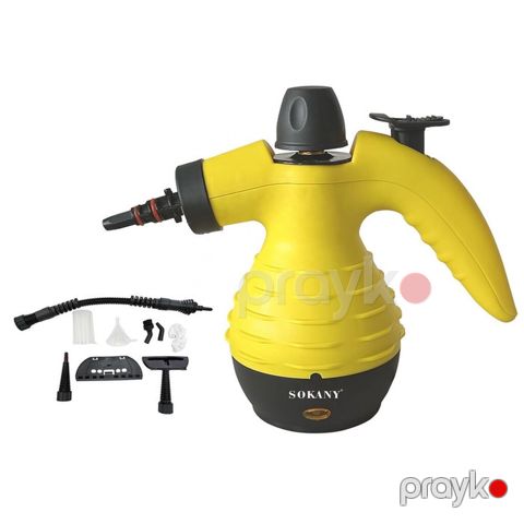 2340 Məhsulun adı: Buxar təmizləyicisi Sokany SK-13061 2000 W sarı — Bakı
