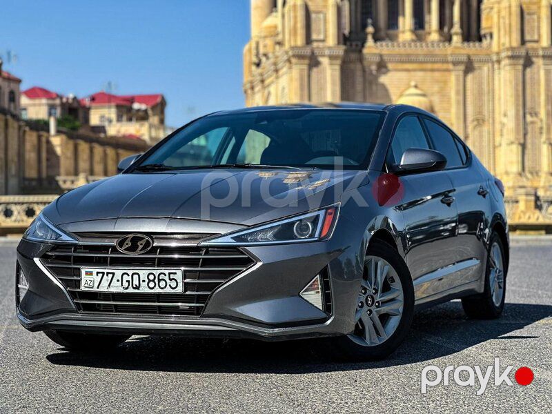Hundai Elantra 2018 — Minik avtomobili icarəsi, Bakı (6)
