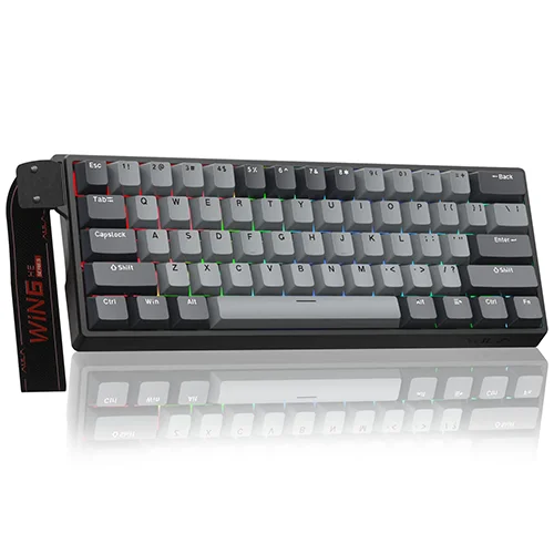 Aula WIN60 HE Pro Grey Multicolor Magnetic Gaming Keyboard — Bakı