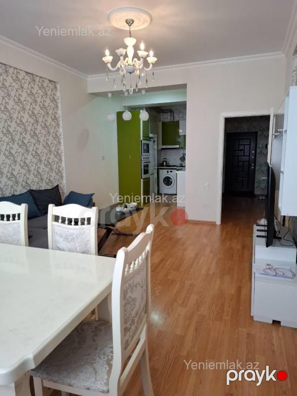 Kirayə 2 otaqlı Bina evi menzil (Yeni tikili), 70 m², Nizami rayonu — Mənzil, Bakı (4)