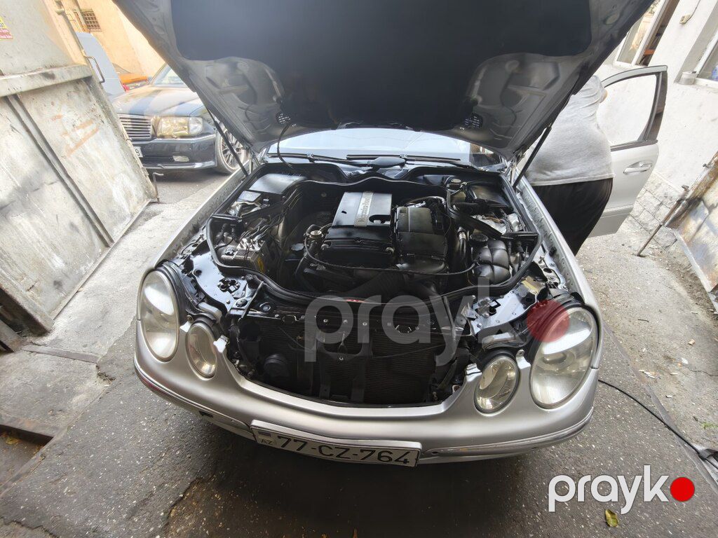 Mercedes E 200, 1.8 L, 2003 il, 354 000 km — Avtomobillər, Bakı (6)