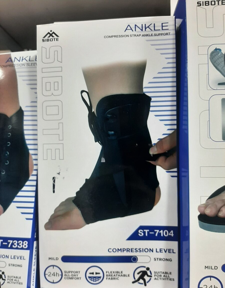 Sibote ST-7104 Ayaq Biləyi üçün Ortopedik Bandaj — Ortopedik tabanlıq və bərkiticiləri (6)