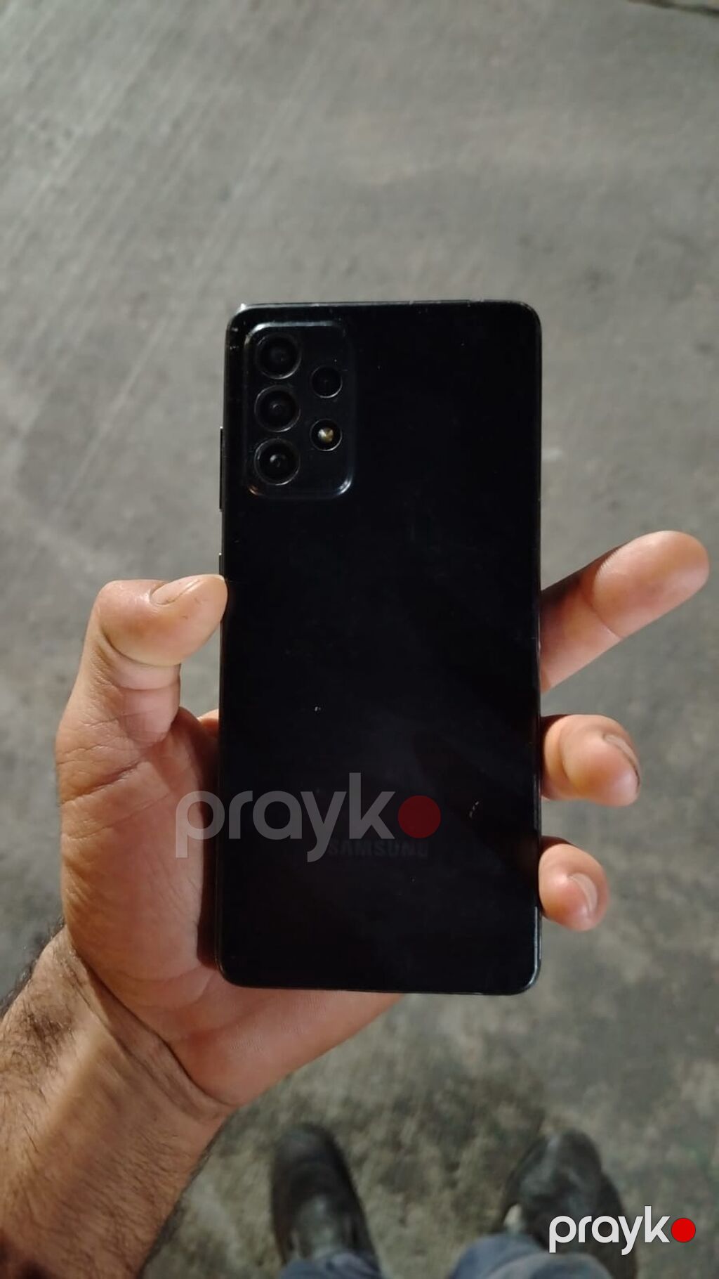 Samsung Galaxy A72 5G, 128 GB, rəng - Qara, Barmaq izi — Samsung, Bakı (3)