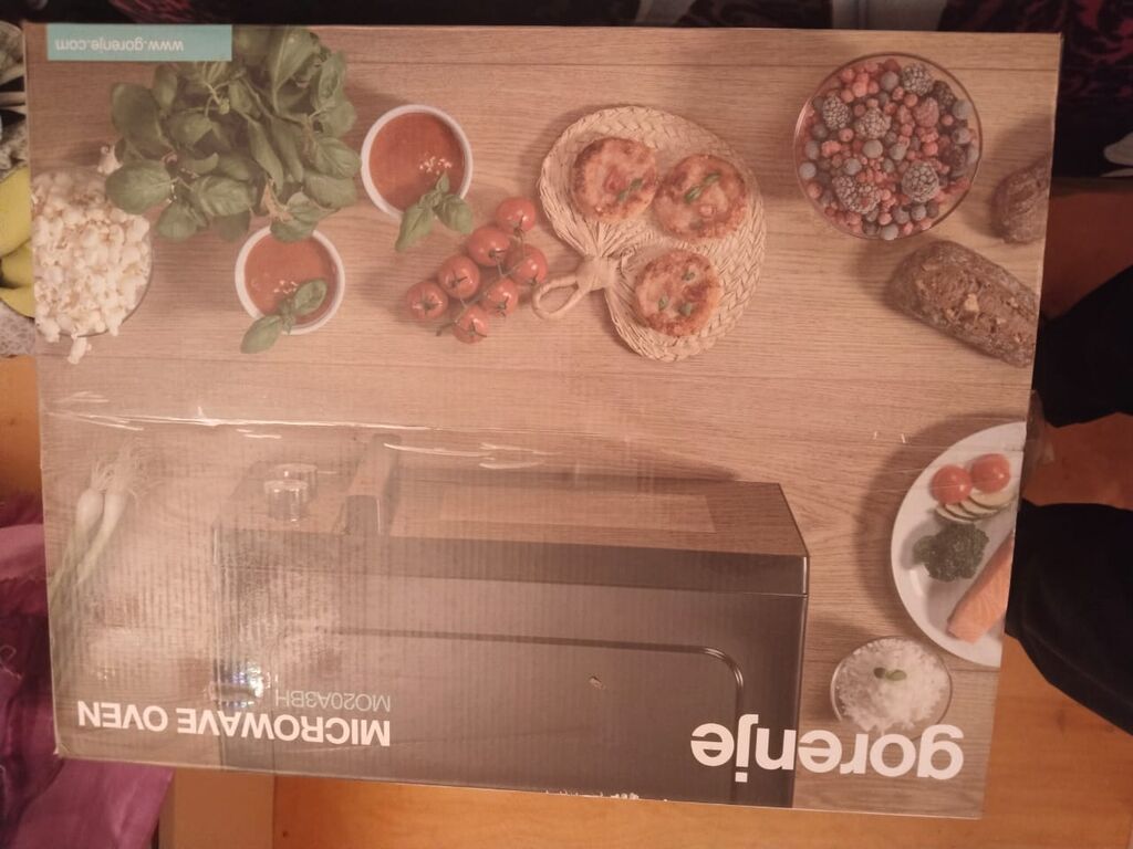 Mikrodalğalı soba Gorenje, Ayrıca dayanan, Mikrodalğalar ilə, rəng - Qara, Yeni — Mikrodalğalı sobalar, Masazır (3)