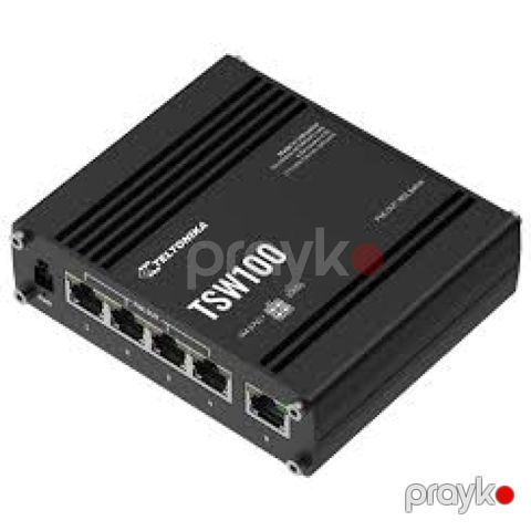 Teltonika TSW100 Sənaye Tipli Ethernet PoE Keçid (Switch) — Bakı