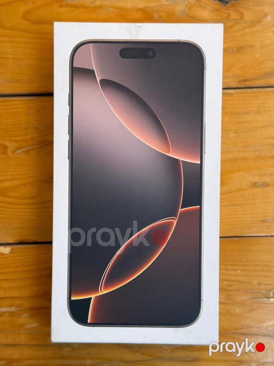 Apple iPhone 16 Pro Max Desert Titanium 256GB/8GB — Smartfonlar, Bakı (5)