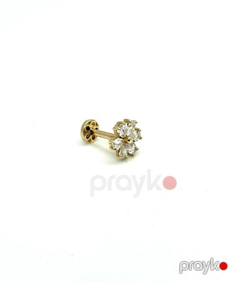 Pirsinq üçün sırğa 2537358, qızıl 585 əyar — Bakı