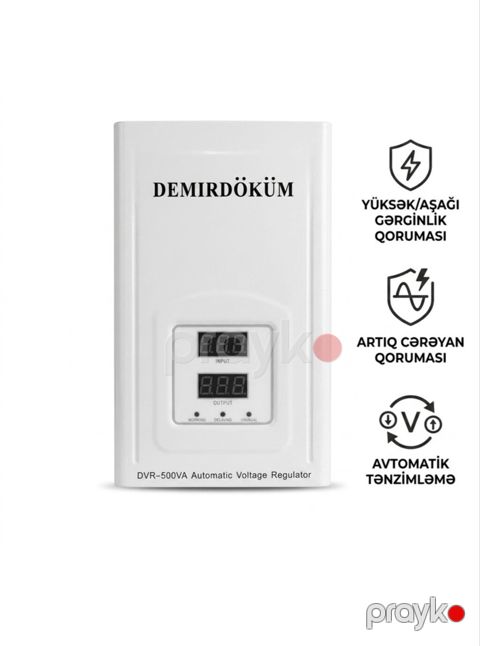 Məhsul 5880 Məhsulun adı: Stabilizator DemirDöküm, 500 Vt Brend — Bakı