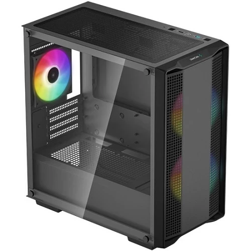 DeepCool CC360 RGB Black Computer Case — Korpuslər, Bakı (2)