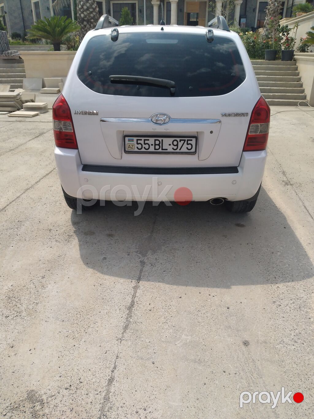 Hyundai Tucson: 2 l 2008 il Krossover 55-BL-975 — Avtomobillər, Saray (8)
