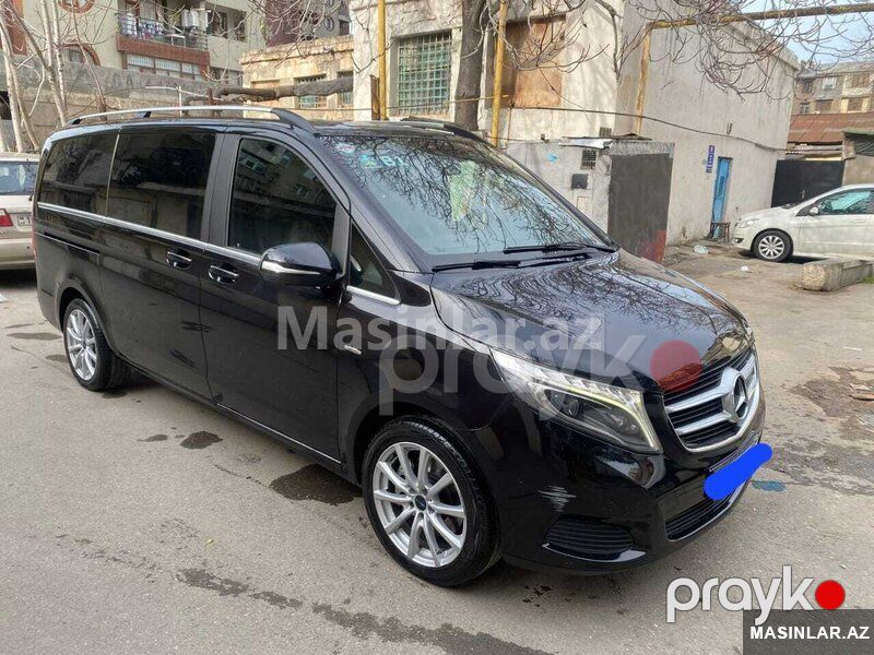 Mercedes Viano mikroavtobus, 2017 il — Minik avtomobili icarəsi, Bakı (6)