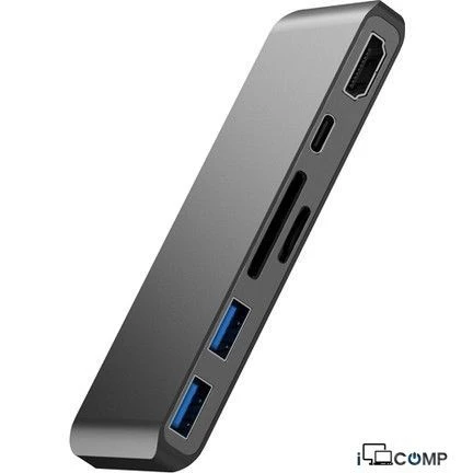 Basix T6 (6 in 1) Type-C — Kabelləri, adapterlər və keçidçilər, Bakı (2)