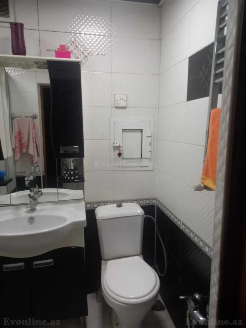 Kirayə verilir 2 otaqlı Mənzil Yeni tikili 83 m² Bakı, Yasamal r., İnşaatçılar m., Yasamal — Mənzil, Bakı (8)