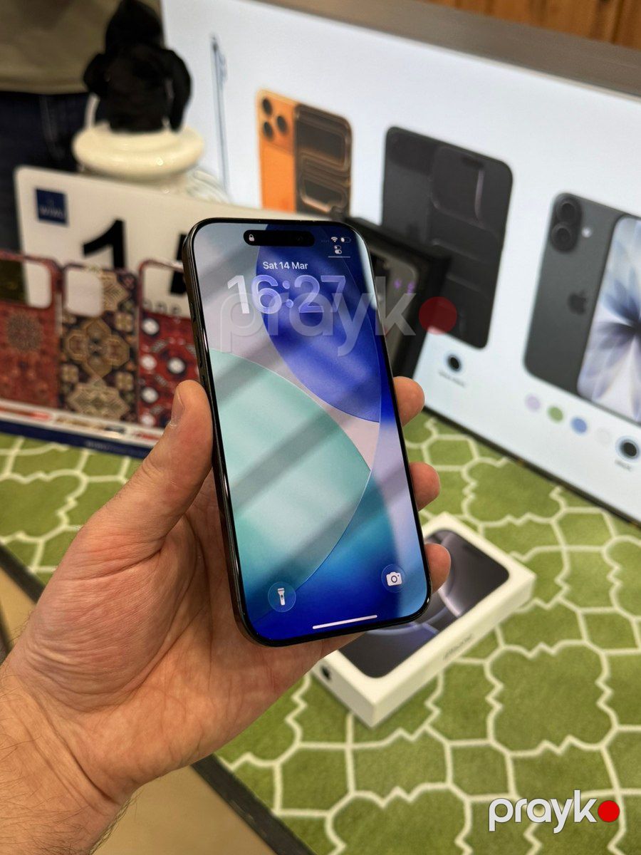 Apple iPhone 16 Pro Black Titanium 128GB/8GB — Smartfonlar, Bakı (7)