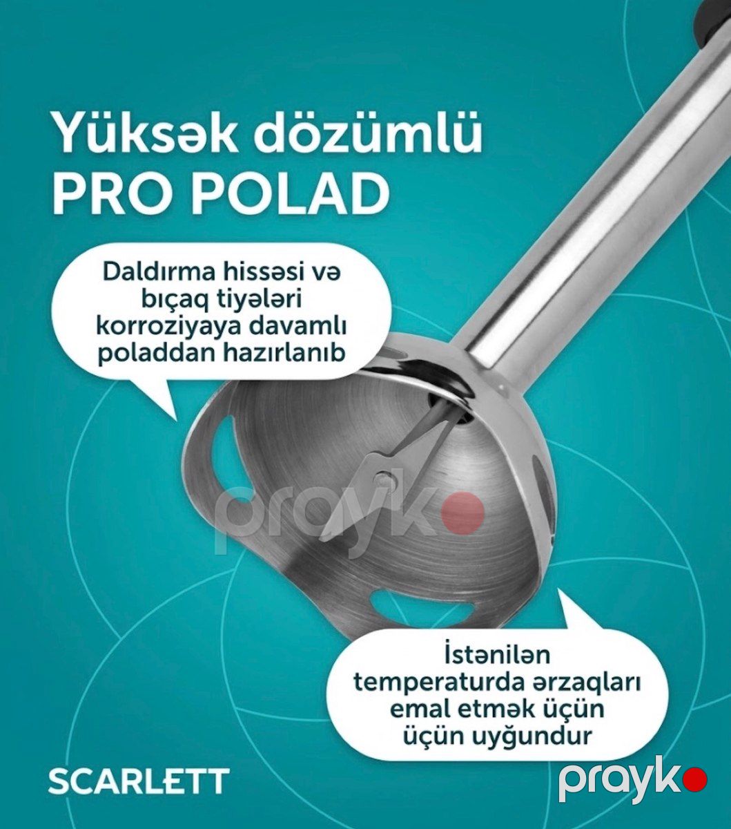 Əl blenderi Scarlett SC-HB42F82 — Ev texnikası, Bakı (4)