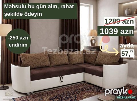 Ailə künc divanı — Bakı