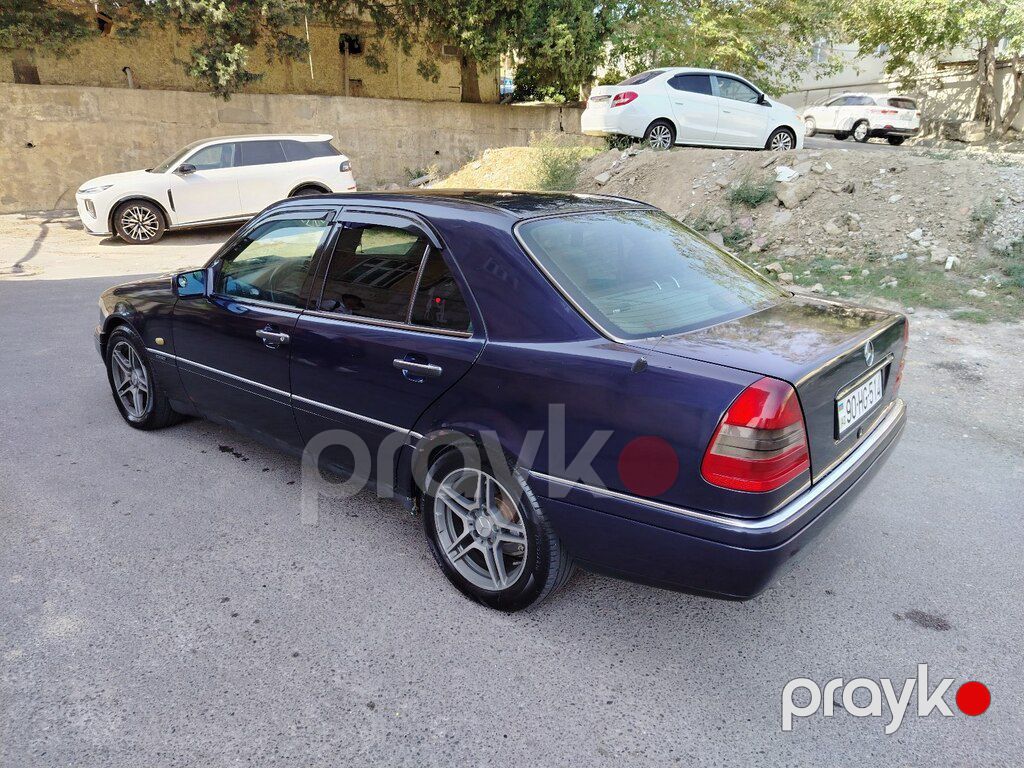 Mercedes C 180, 1.8 L, 1997 il, 253 214 km — Avtomobillər, Bakı (6)