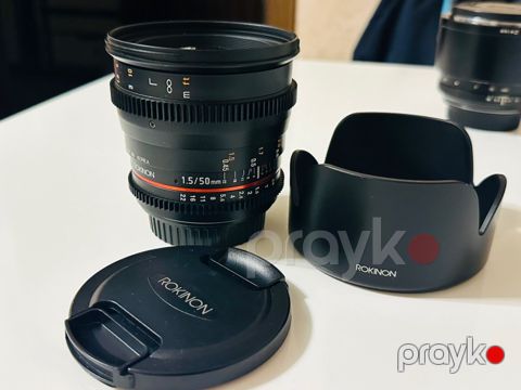 Linza Rokinon 50 mm 1.5 Cine lens — Bakı