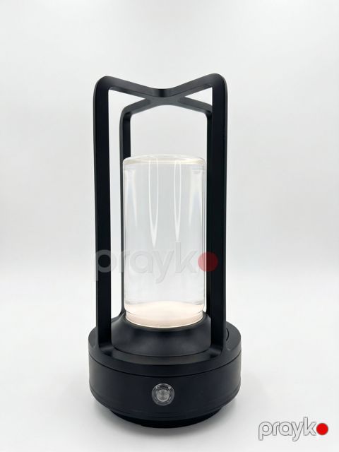 Masaüstü LED lampa 56631934, metal, qara — Bakı