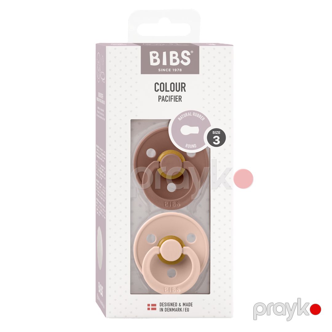 Əmzik dəsti Bıbs Colour, ölçü 3, 18+ ay, çəhrayı/qəhvəyi, 2 əd — Mallar, Bakı (2)