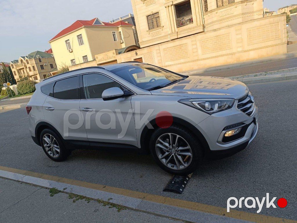 Hyundai Santa Fe, 2.0 L, 2016 il, 213 000 km — Avtomobillər, Bakı (5)