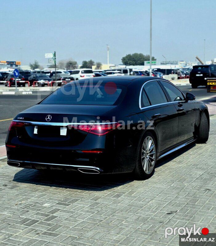 Mercedes s class, 2023 il — Minik avtomobili icarəsi, Bakı (8)