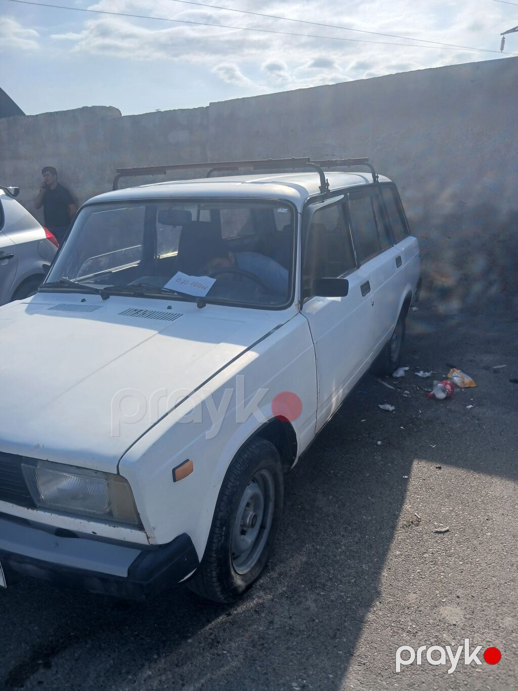 VAZ 2104 universal, ağ rəng. - Kuzov: 5 qapılı universal kuzov — Avtomobillər, Masazır (4)