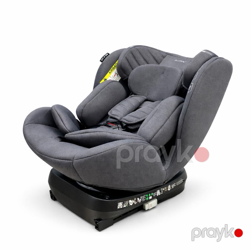 Uşaqlar üçün avtomobil kreslosu AYKN001, tünd boz — Mallar, Bakı (3)