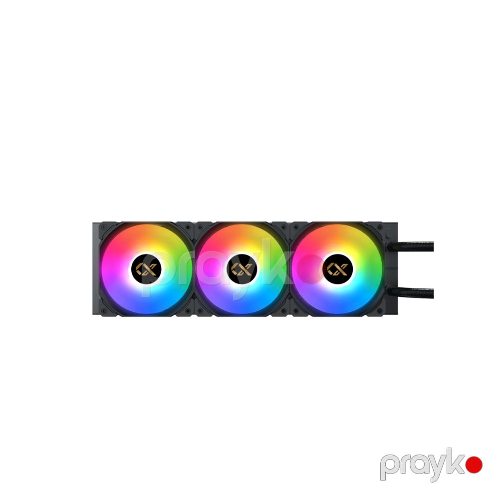Frozr-o II 360 AIO Liquid Cooler, Black, LCD Pump Head (EN40443) — Komponentlər, Bakı (3)