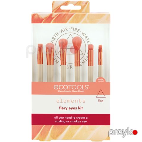 Makiyaj üçün fırça dəsti EcoTools Elements Fire Fiery Eyes, 6 əd — Bakı