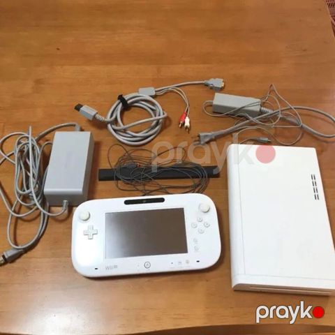 Nintendo Wii U (ağ) oyun konsolu komplekt - Wii U əsas konsol - Wii U — Bakı